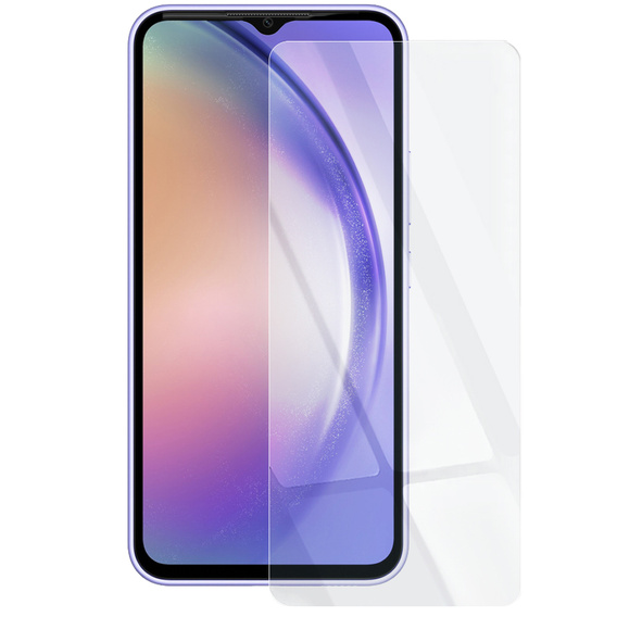Carcasa pentru Oppo A18 4G / A38 4G, Silicone Lite, albastru închis + sticlă 9H