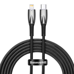 Baseus Glimmer USB-C la Lightning 20W 2m cablu pentru iPhone