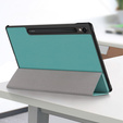 Husă pentru Samsung Galaxy Tab S9, Smartcase cu spațiu pentru stylus, verde