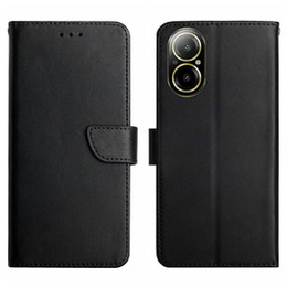 Cu clapetă pentru Realme C67, Split Leather Wallet, negru