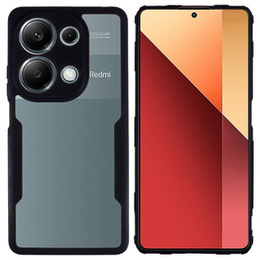 Huse pentru Xiaomi Redmi Note 13 Pro 4G / Xiaomi Redmi Note 14S / Xiaomi Poco M6 Pro 4G, AntiDrop Hybrid, negru