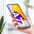 Husa pentru Samsung Galaxy A72 / A72 5G, Silicone Lite, gri lavanda