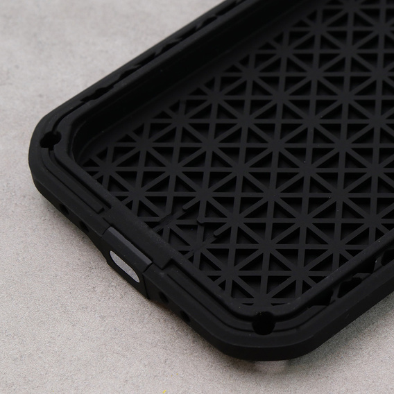Love Mei Huse pentru iPhone 13 Mini, armored with glass, de argint