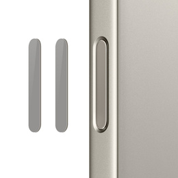 2x NORTHJO cameră de sticlă buton de control pentru iPhone 16 / 16 Plus / 16 Pro / 16 Pro Max, bej