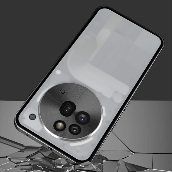Carcasă pentru Nothing Phone 3a Pro, Frame Case, gri