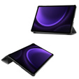 Husă pentru Samsung Galaxy Tab S9 FE, Tri-fold, gri