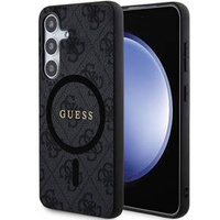 GUESS Huse pentru Samsung Galaxy S24+ Plus, 4G Ring Classic Logo, gri