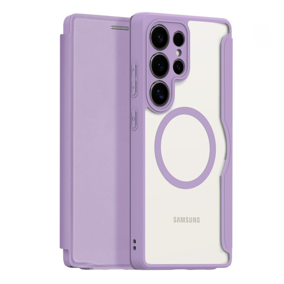 Dux Ducis Huse pentru Samsung Galaxy S25 Ultra, Skin X Pro, MagSafe, violet