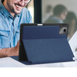 Husă pentru Lenovo Tab M11, Business Card and Pen Slot, albastru