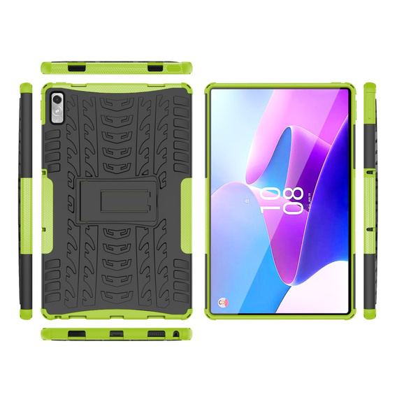Huse pentru Lenovo Tab P11 Gen 2, Tire Armor, verde