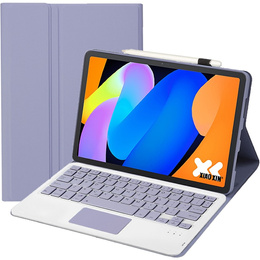 Tastatura Bluetooth Touchpad pentru Lenovo Idea Tab 11" 2025 TB336FU TB336ZU, violet