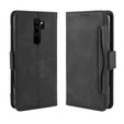 Cu clapetă pentru Xiaomi Redmi Note 8 Pro, Card Slot, negru