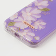 Huse pentru Samsung Galaxy A54 5G, Suritch Full Body Flowers, violet