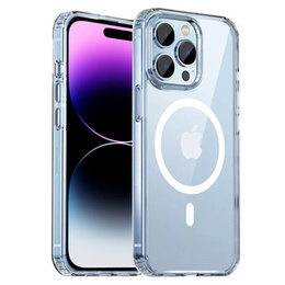 Huse pentru iPhone 14 Pro, Dropproof MagSafe, transparentă