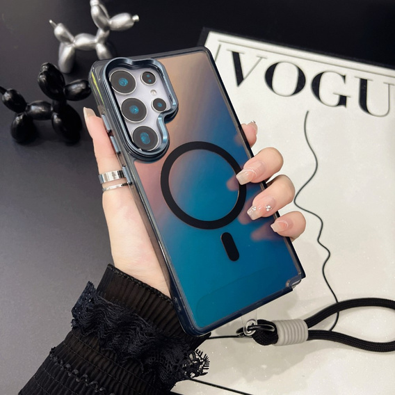 Huse pentru Samsung Galaxy S25 Ultra, GKK Leather, negru