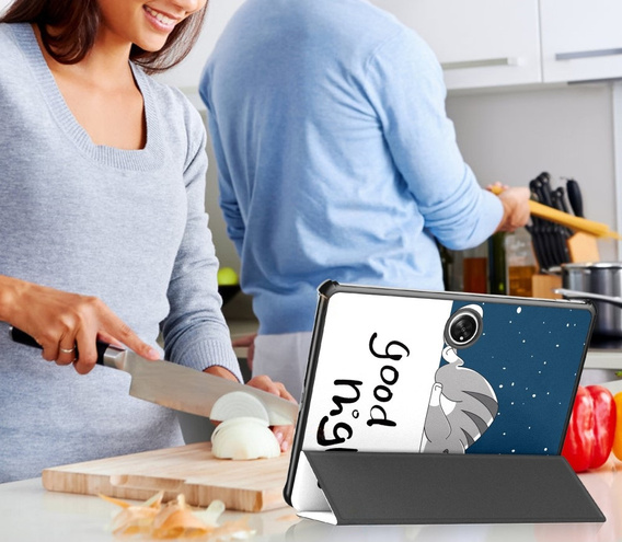 Husă pentru OnePlus Pad, Smartcase, sleeping cat