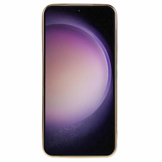 Husă pentru Samsung Galaxy S23 FE, Glamour CamShield, albastru