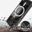 Husă pentru Samsung Galaxy Z Fold6 5G, Fusion Hybrid Case, pentru MagSafe, transparentă