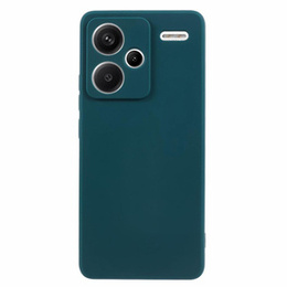 Husa pentru Xiaomi Redmi Note 13 Pro+, Silicone Lite, verde închis