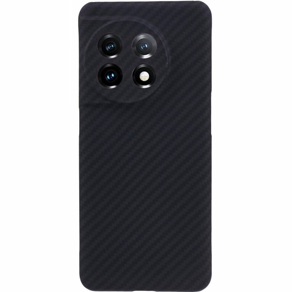 Husă pentru OnePlus 11, Aramid Fiber Cover, negru
