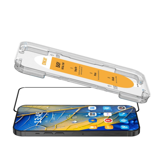 ENKAY sticlă călită ENKAY pentru Samsung Galaxy S23 FE, negru