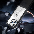 Carcasă pentru iPhone 15 Pro, blindată Full Protect 360° pentru MagSafe, sticlă pentru ecran, negru