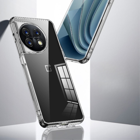 Huse pentru OnePlus 11 5G, Fusion Hybrid, transparentă