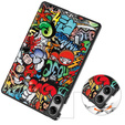Husă pentru Xiaomi Redmi Pad Pro / Xiaomi Poco Pad, Smartcase, graffiti