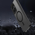 Husă pentru Oppo Reno 13F / Oppo Reno 13FS, pentru MagSafe, ERBORD Matt Case, negru
