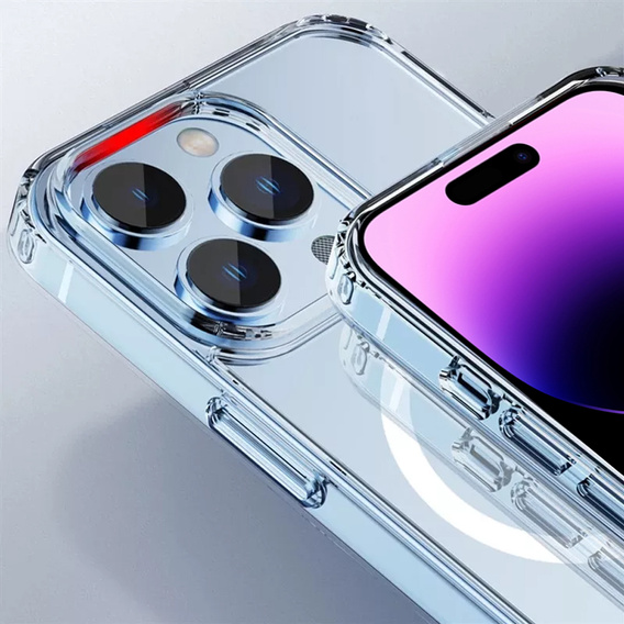 Huse pentru iPhone 14 Pro Max, Dropproof MagSafe, transparentă