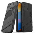 Husa pentru Xiaomi Redmi 10C, Military kickstand, albastru