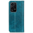 Husa cu clapetă pentru Honor 200 Lite, Split Leather, verde