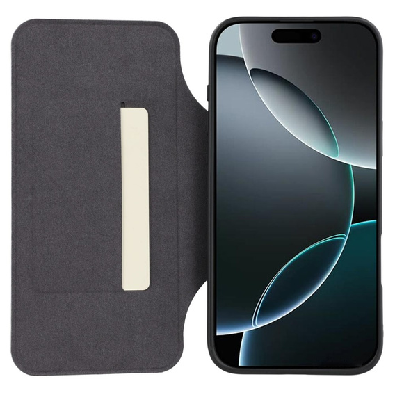 Husă X-LEVEL pentru iPhone 16 Pro Max, Magnetic Card Holder, gri