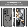 Husă blindată pentru Samsung Galaxy S25 FE, pentru MagSafe, negru mat