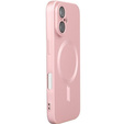 Husă pentru iPhone 16, ColorMag, pentru MagSafe, roz