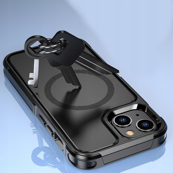 Huse pentru iPhone 14, MagForce MagSafe, negru