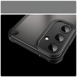 Husă pentru Samsung Galaxy S25+ Plus, Armor Frosted Case, negru