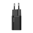 Baseus Super Si PD 25 W USB-C încărcător de rețea + cablu USB-C, negru