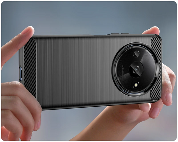 Huse pentru Xiaomi Redmi A3, Carbon, negru