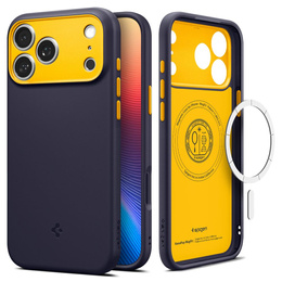 Geantă Spigen pentru iPhone 17 Pro, Nano Pop Mag MagSafe, Blueberry Navy