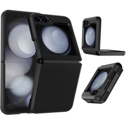 Husa blindată pentru Samsung Galaxy Z Flip7 FE / Z Flip6, Armorl Shockproof, negru