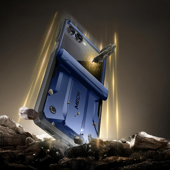 Husă Tongate MECH cu MagSafe pentru Samsung Galaxy Z Flip7 FE / Z Flip6, verde