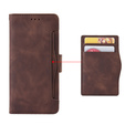 Cu clapetă pentru Samsung Galaxy S25 FE, Card Slot, maro
