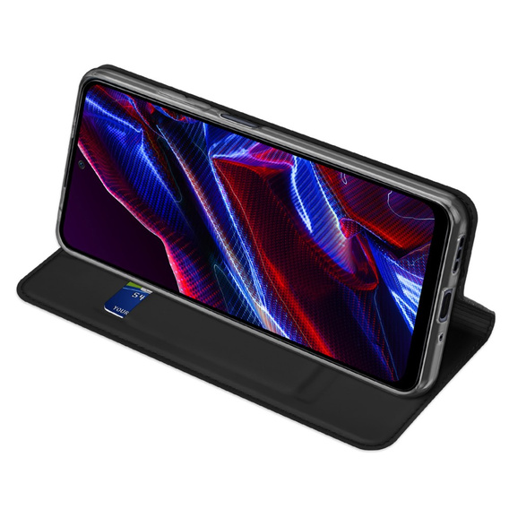 Dux Ducis Huse pentru Xiaomi Redmi Note 12 5G / POCO X5 5G, Skinpro, negru