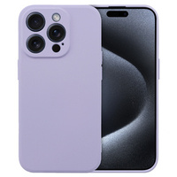 Husa pentru iPhone 15 Pro Max, Silicone Lite, violet