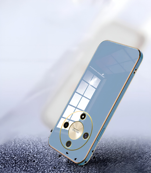 Husă pentru Honor Magic 5 Lite, Glamour CamShield, albastru
