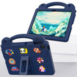 Husă pentru copii pentru Lenovo Tab TB311FU, Cute Patterns, cu suport, albastru închis