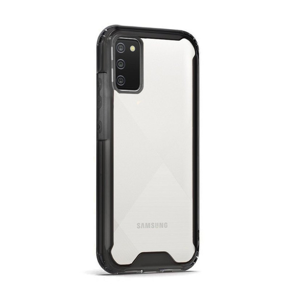 Huse pentru Samsung Galaxy A02S, AntiDrop Hybrid, negru