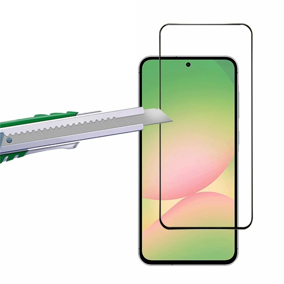 Sticlă călită 3D pentru Samsung Galaxy A56, cadru negru