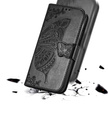 Cu clapetă pentru Realme Note 50, Butterfly, negru